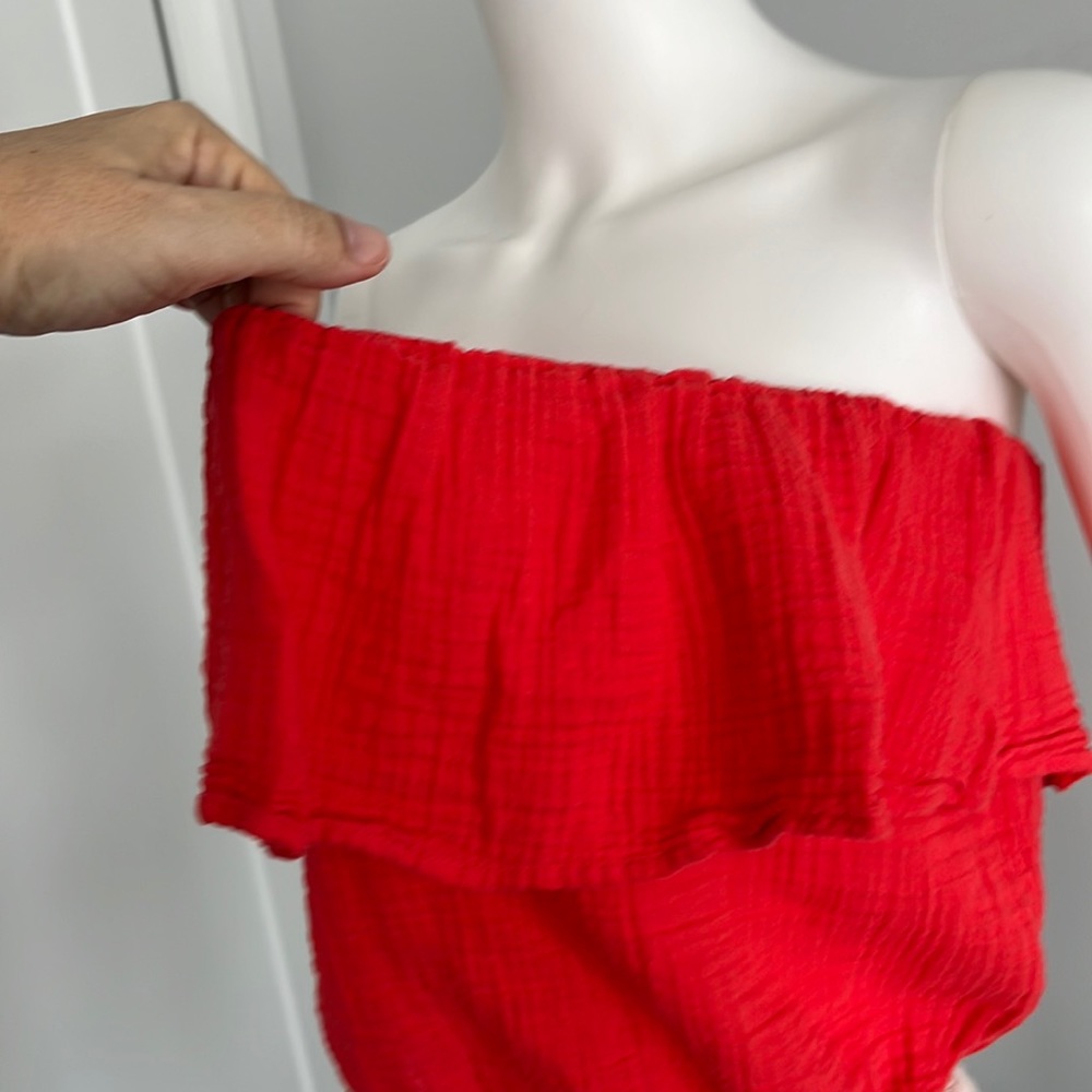 Aerie summer shorts set strapless top and shorts set - Picture 7 of 11